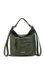 CARTERA MOCHILA ESTHER VERDE MILITAR