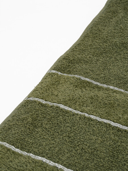 TOALLA DE MANO VELVET VERDE MUSGO
