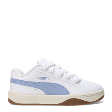 Championes de Niños Puma Park Lifestyle Easy Junior Blanco - Celeste