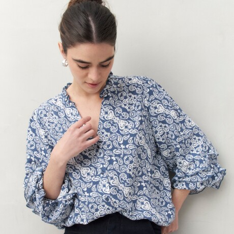 CAMISA ZEPHYR Azul Marino