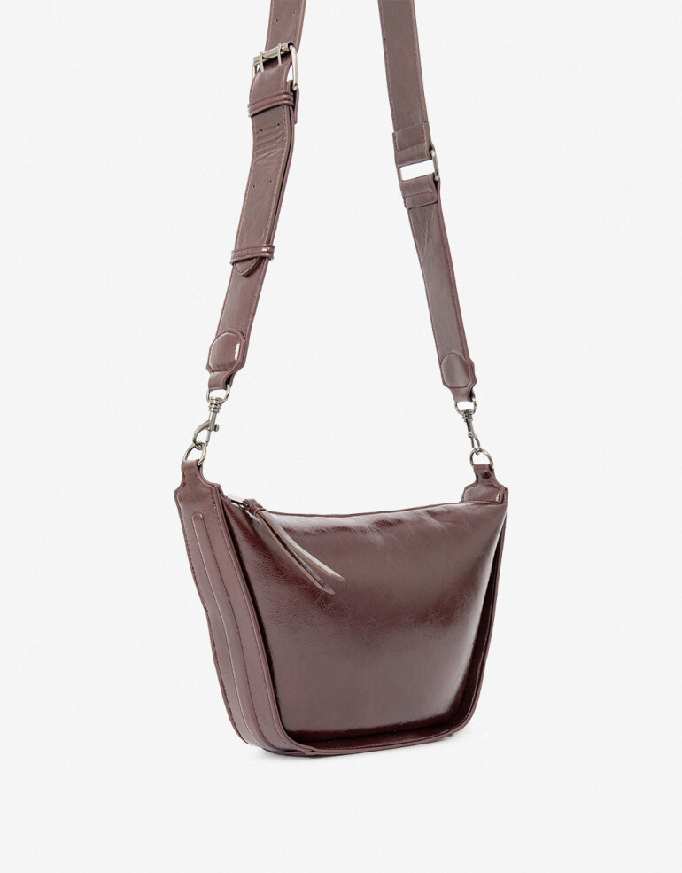 Bandoleras Cartera Formato Bandolera Burgundy - Rojo Vino