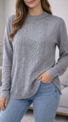 Sweater Luna Gris