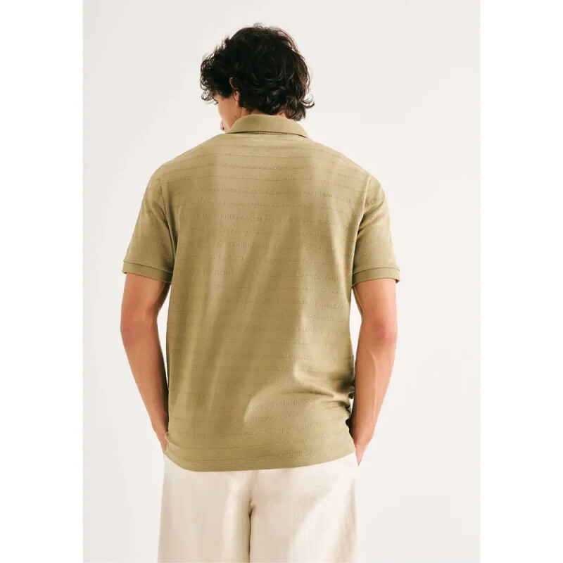 CAMISA POLO MM MASC OLIVA MEDIO