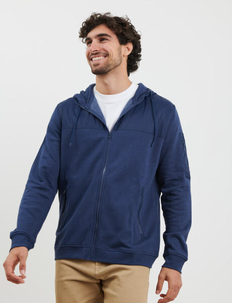 470652 CARDIGAN HARRY Azul Piedra Melange