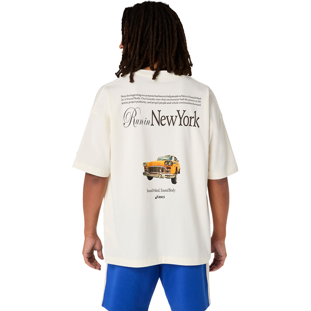 Polo Training Heritage Heavy Cotton Run City Tee Unisex Cream/new York