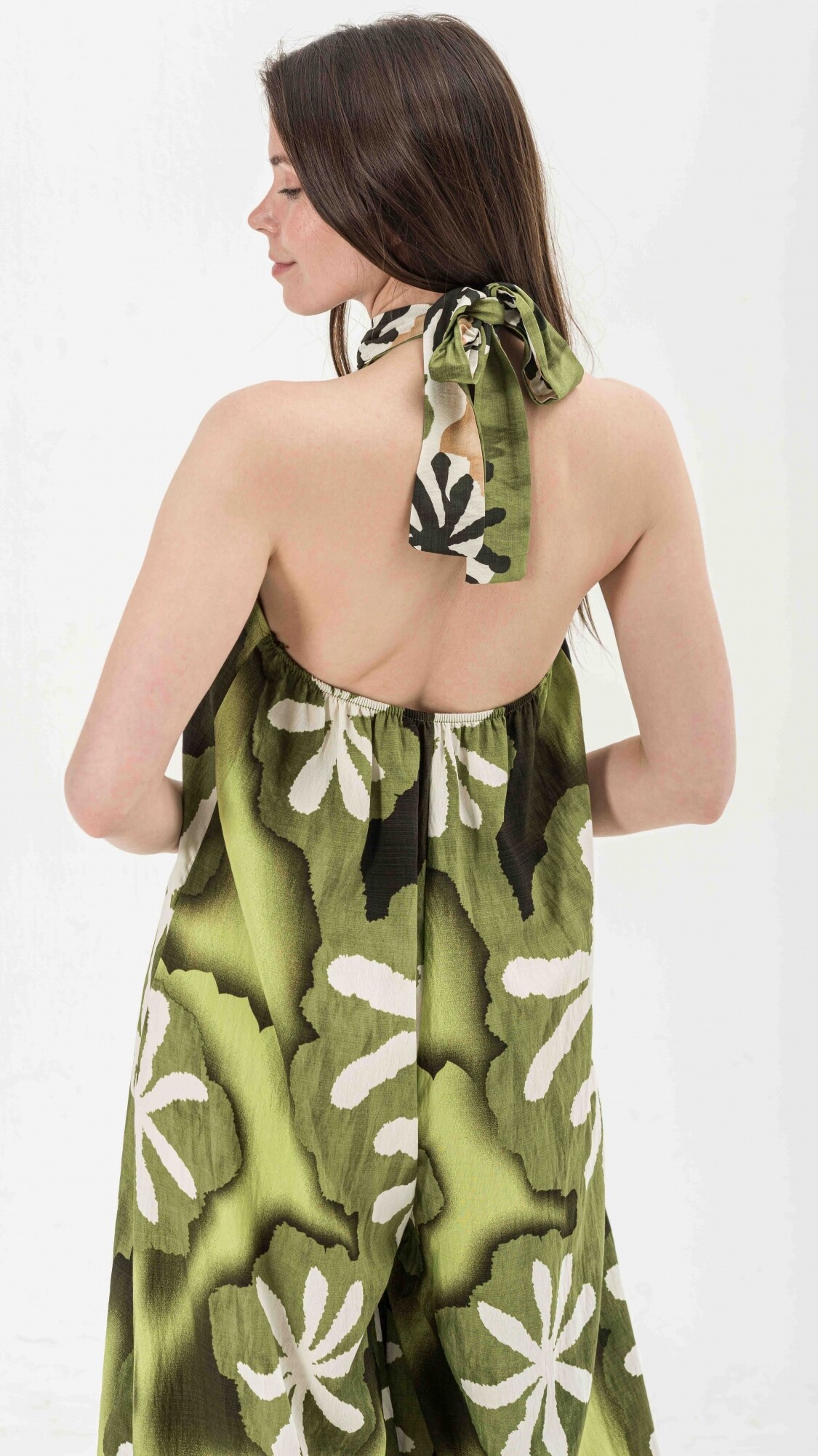 ENTERITO GISE VERDE ESTAMPADO