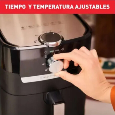 Freidora De Aire Moulinex Easy Fry & Grill Mecánica 4.2L Color Negro