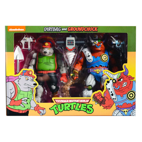 TMNT - Dirtbag and Groundchuck 7" Scale Figure TMNT - Dirtbag and Groundchuck 7" Scale Figure