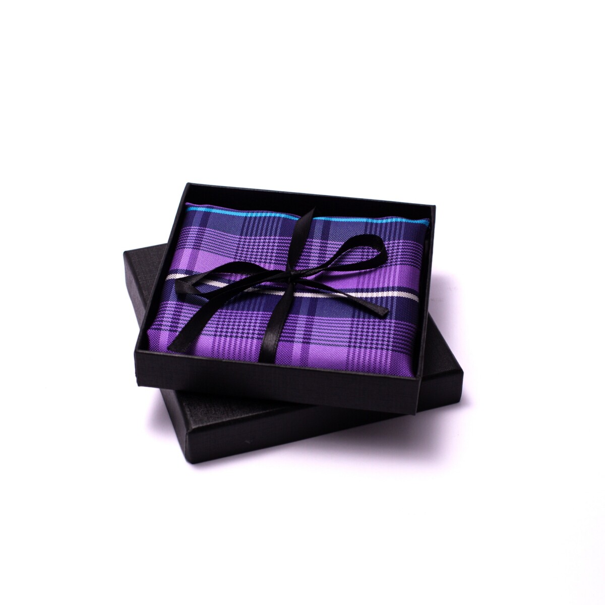 Pañuelo de Bolsillo Cuadro Violeta - CUADRO 