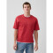 INTL HVY CROP LOGO T CHAKRA RED