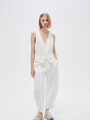 Pantalon Fienas Blanco
