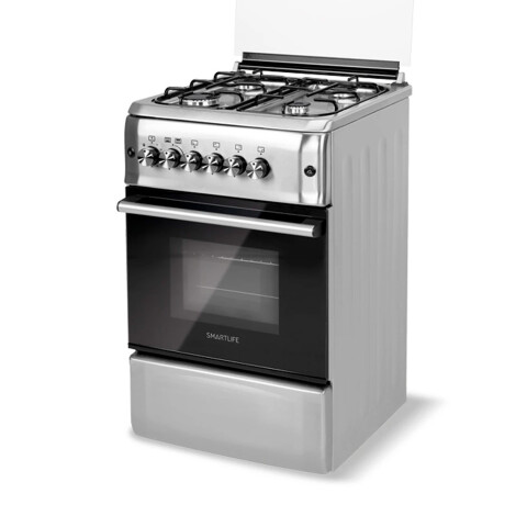 Cocina A Gas Smartlife Sl-ks5055g COCINA SMARTLIFE GAS INOX KS5055G