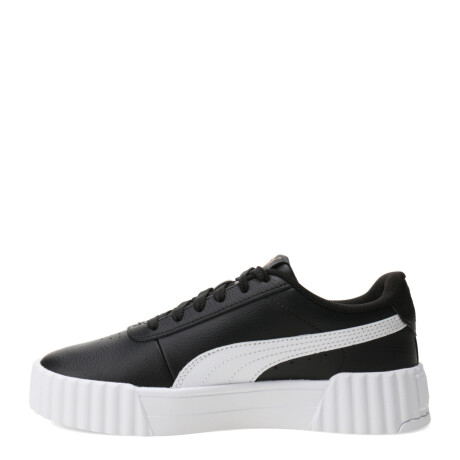 Championes de Mujer Puma Negro - Blanco