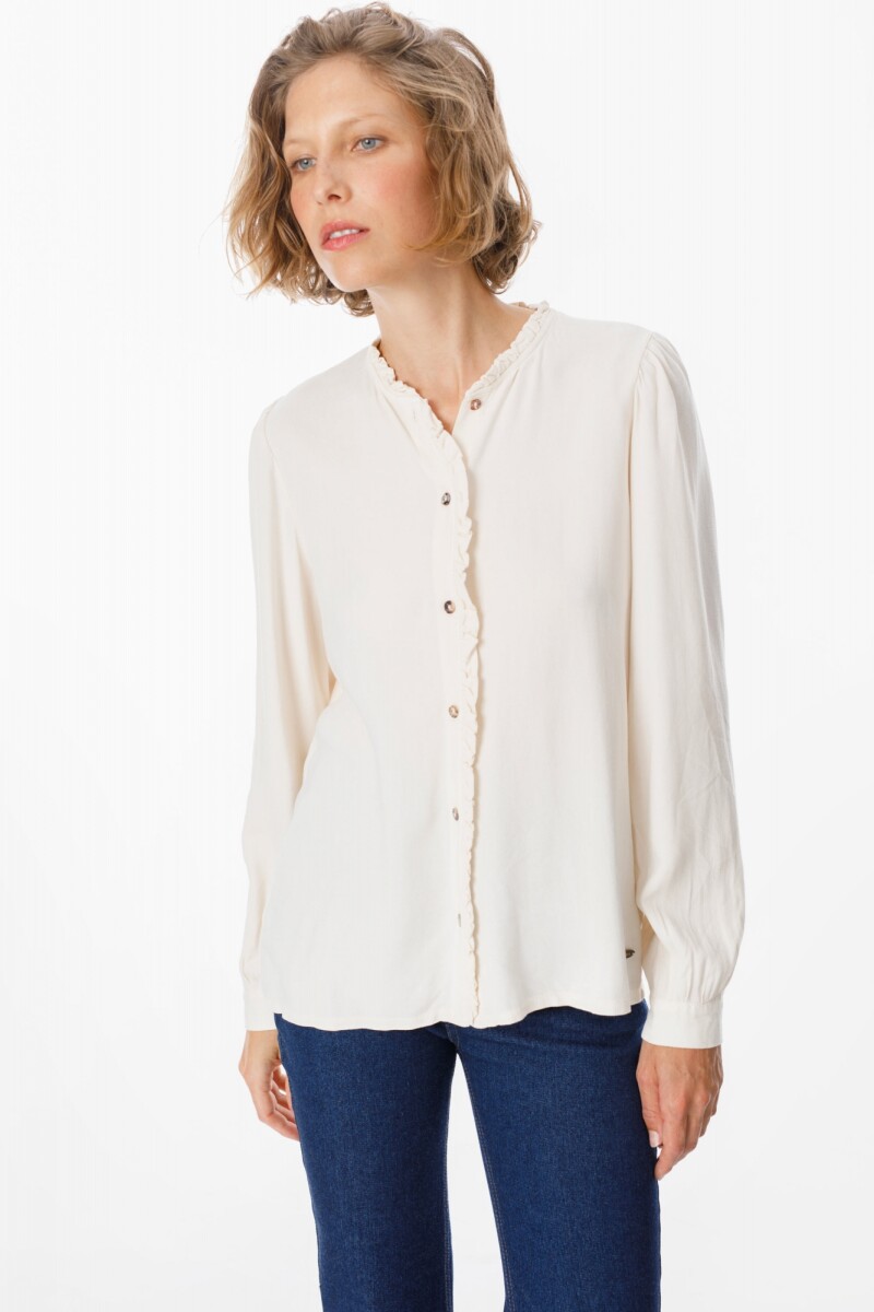 Camisa Soft Off White
