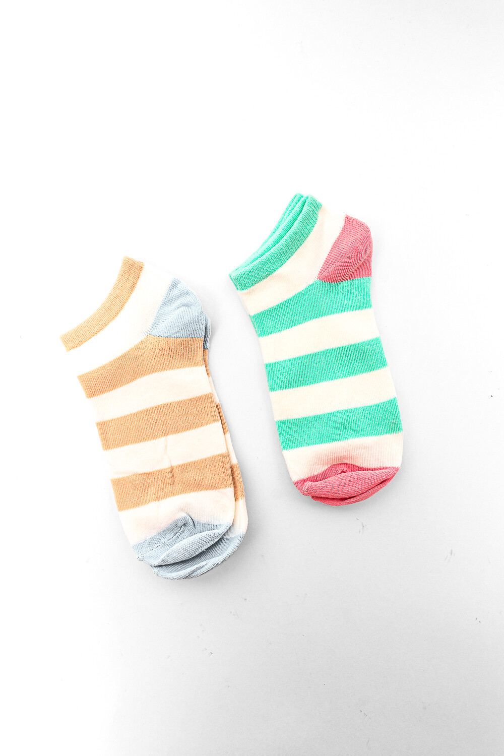 Medias Ankle Cartun, Pack X 2 Color Unico