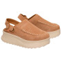 Zuecos Delray Clog Suede - Mujer Tan