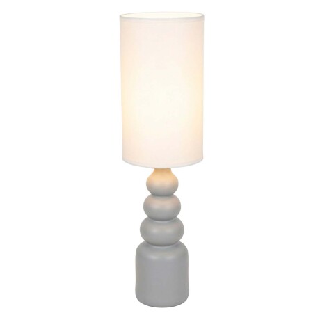 LAMPARA DE MESA CERAMICA GRIS LT95180