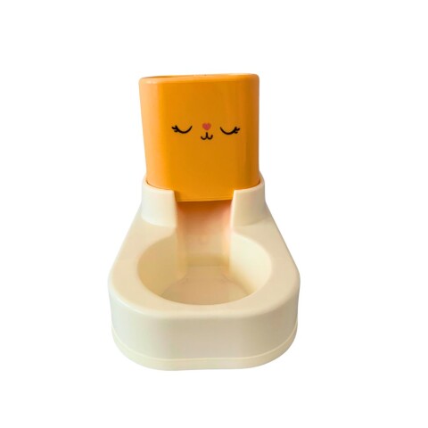 Dispensador Comedero/Bebedero 1800 ml Amarillo Dispensador Comedero/Bebedero 1800 ml Amarillo