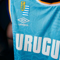 Camiseta de Hombre Umbro Basket Uruguay Oficial Azul - Celeste