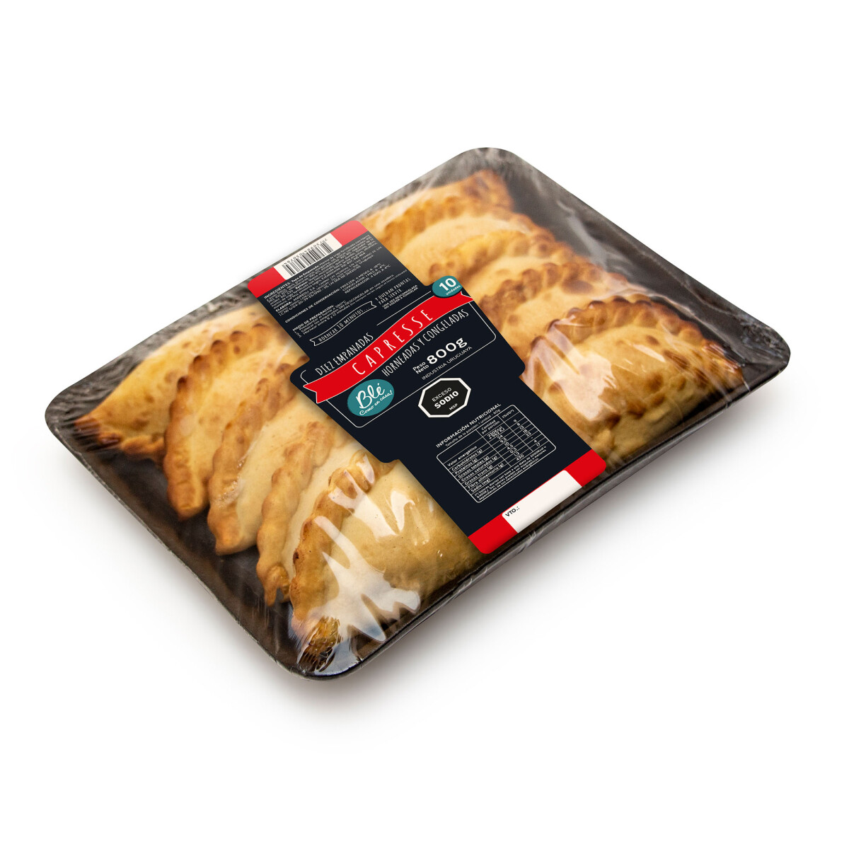 Empanadas Capresse Ble 10 Unidades 