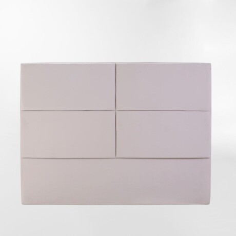 Respaldo de pared LOTUS GRIS - 2 PLAZAS