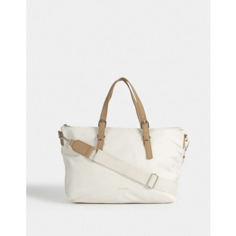 Cartera Shopper Special Price Blanco Crudo
