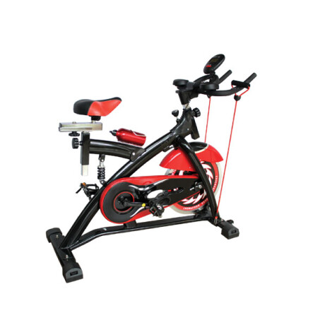 Bicicleta de Spinning con Volante Amortiguador y Monitor LCD 3178