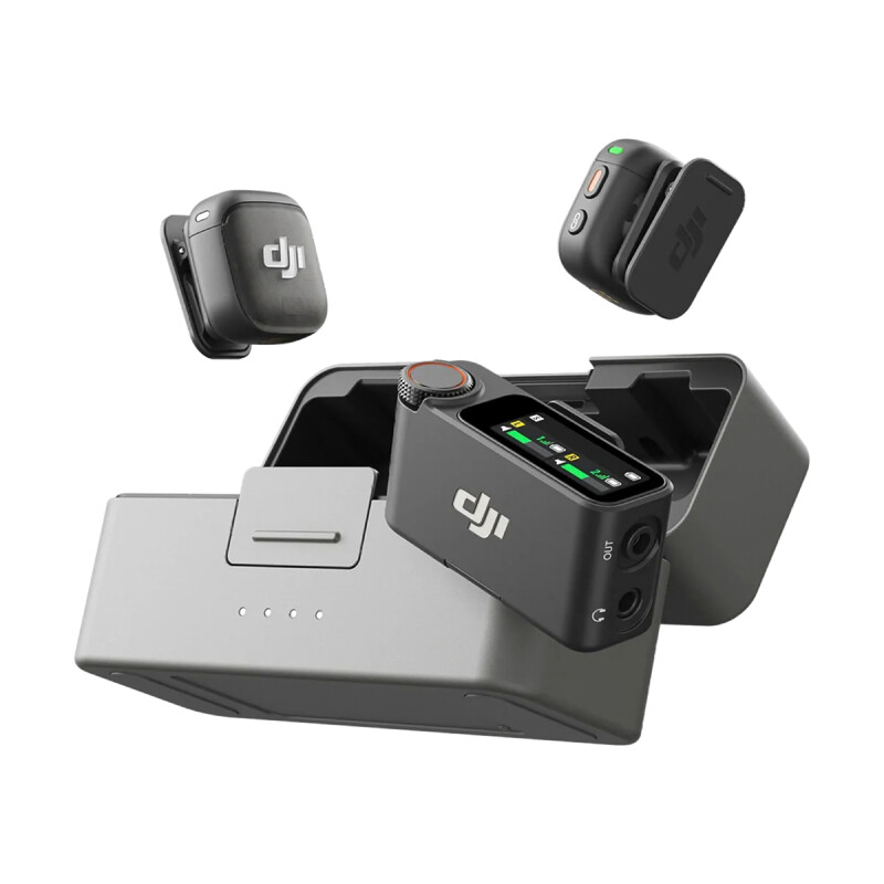 Set de Micrófono Solapero Inalámbrico DJI Mic 3 Set de Micrófono Solapero Inalámbrico DJI Mic 3
