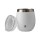 Mate Terrano Acero Inoxidable con Tapa BLANCO
