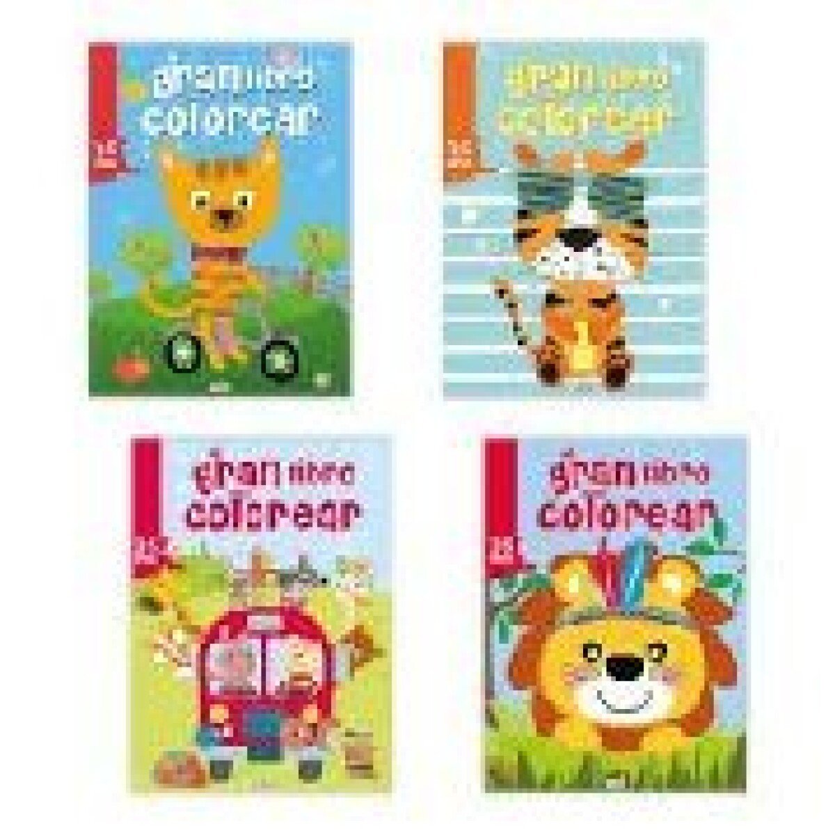 MI GRAN LIBRO PARA COLOREAR 3-5 AÑOS 
