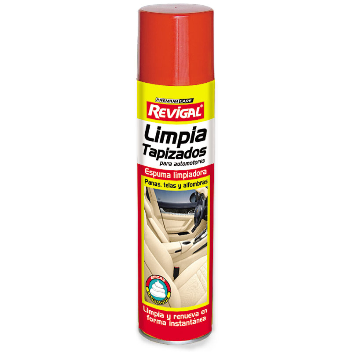 LIMPIEZA Y ACABADO - LIMPIA TAPIZADOS Y ALFOMBRAS ESPUMA X 400 CM3 REVIGAL 