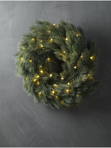 Corona navideña FENRIS con luces LED y temporizador Corona navideña FENRIS con luces LED y temporizador