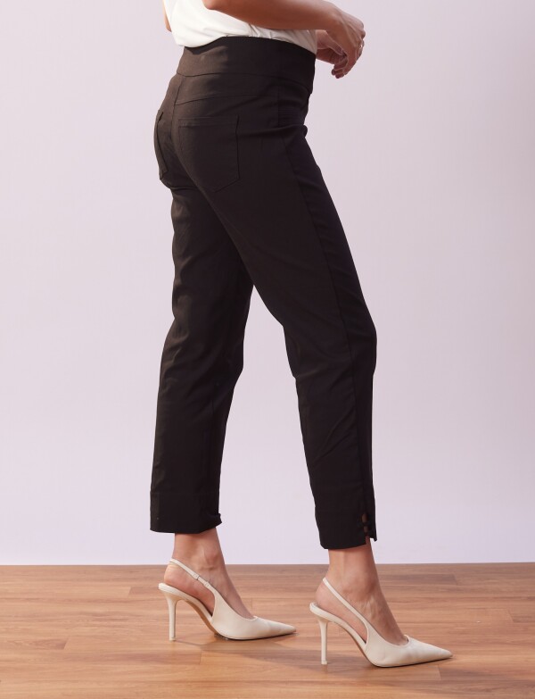 Pantalon Ankle NEGRO