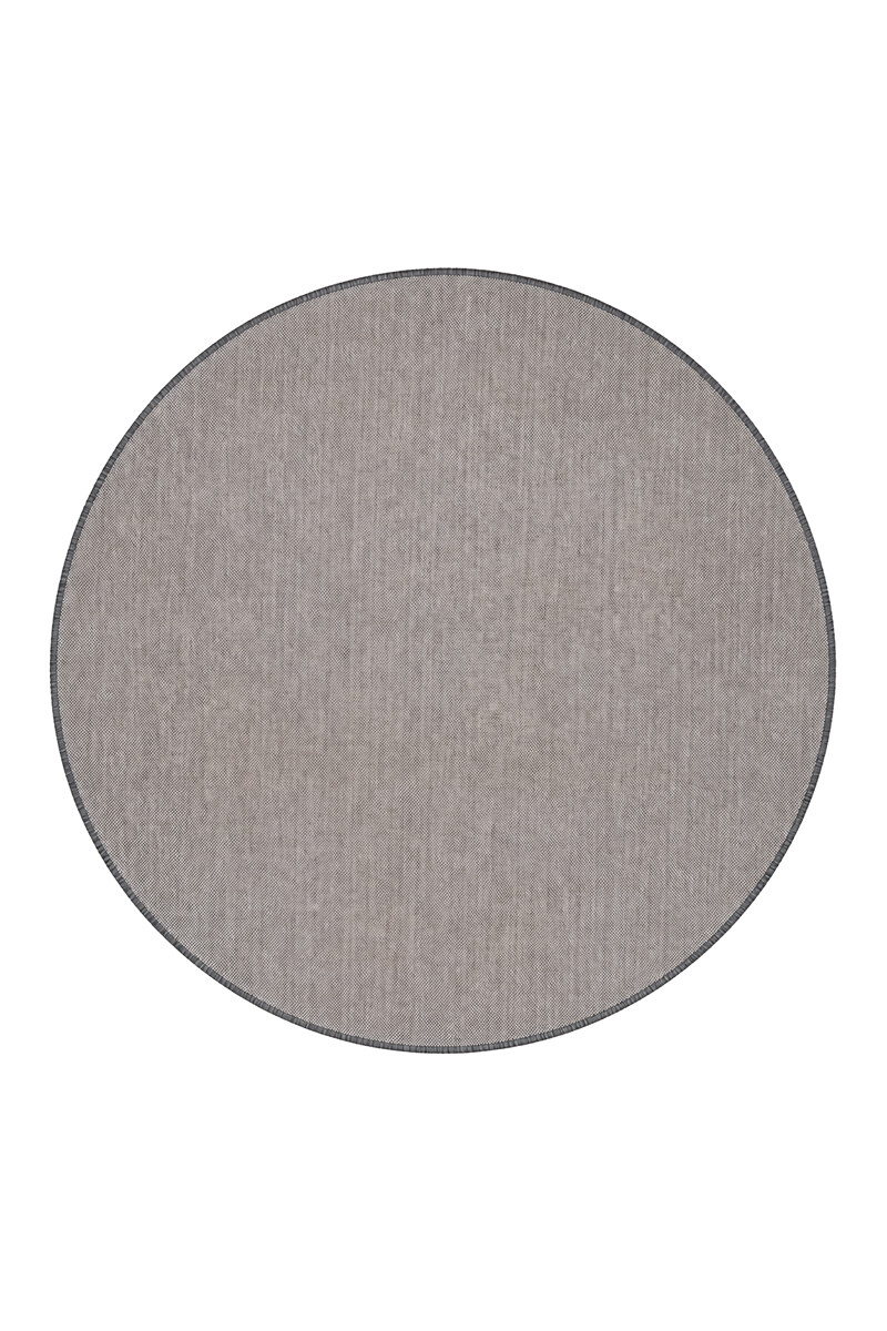 LINEO ALFOMBRA LINEO LIN/1965/3308/ 160CM DIAM ANTHRACITE/SAND