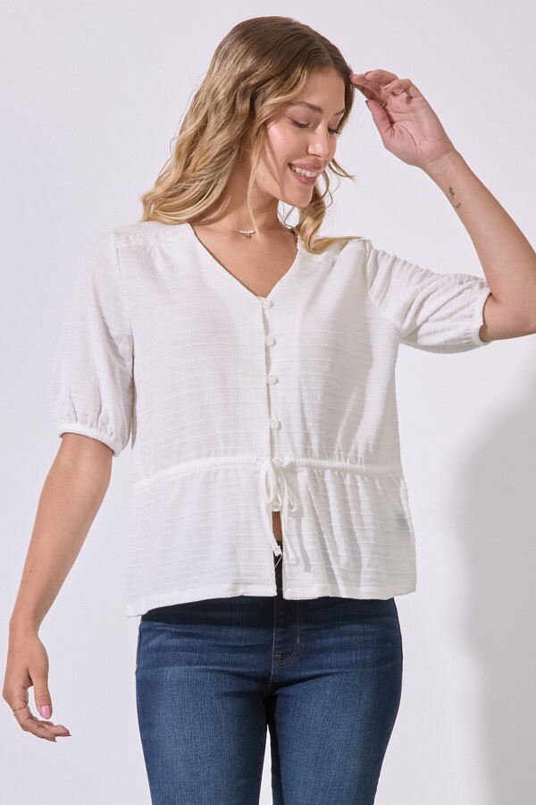 Blusa Algodon CRUDO