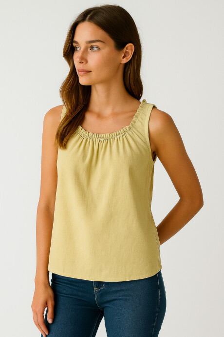Musculosa Calvagh Verde Oliva Claro