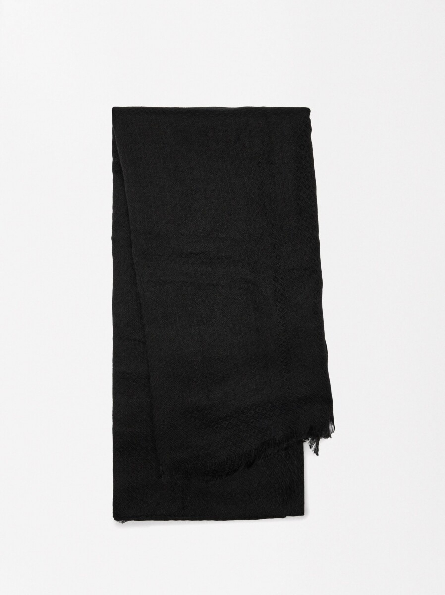 Pashmina Lisa - negro 