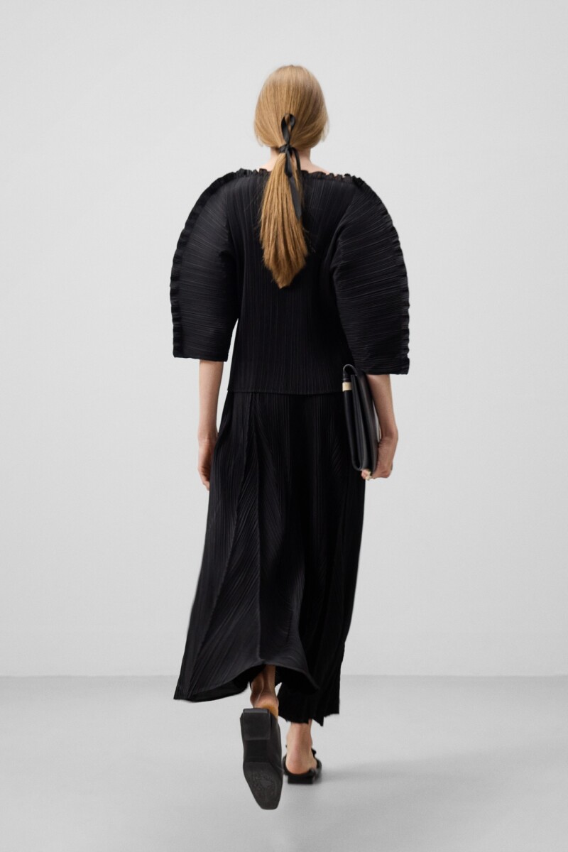 PANTALÓN PALAZZO Negro