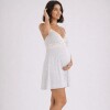 Camisón Maternal Avelina Gris Melange
