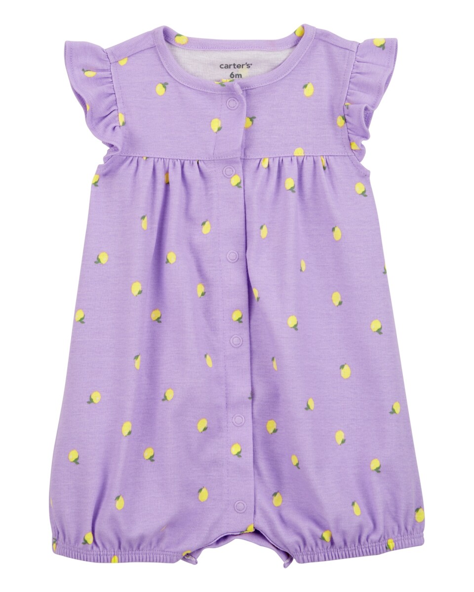 Monito bombachudo de algodón, diseño limones 