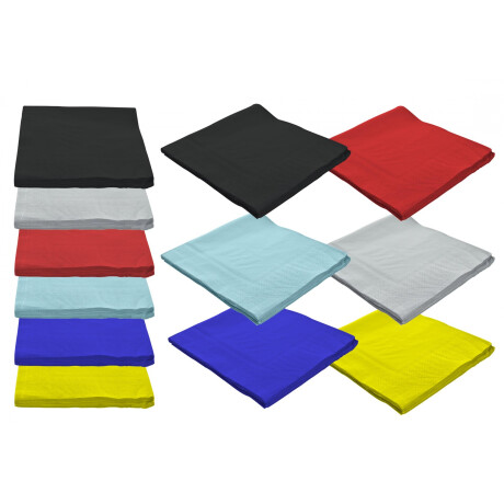 SERVILLETAS X20UDS COLOR LISO 32X32CM 16313 Q120 M1 SERVILLETAS X20UDS COLOR LISO 32X32CM 16313 Q120 M1