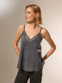Musculosa Ispeire Gris Oscuro
