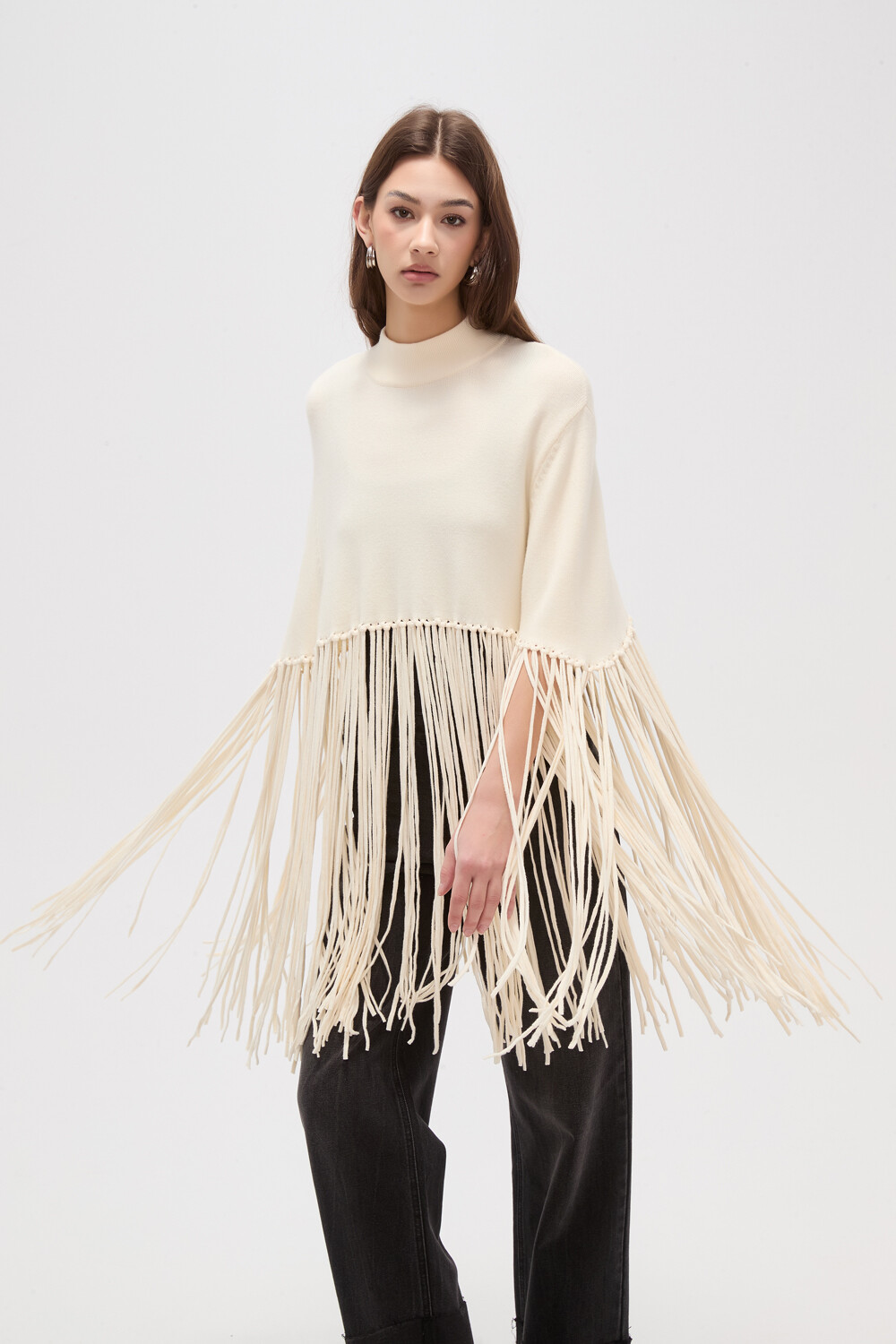 Poncho Savil Crudo / Natural