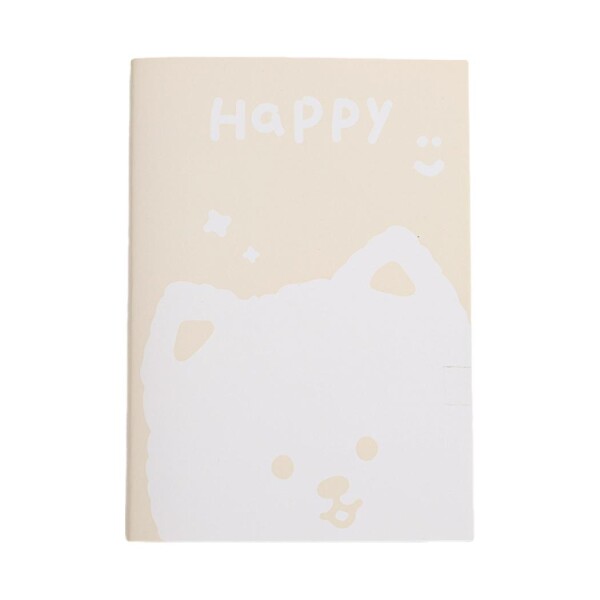 Cuaderno animales A6 beige