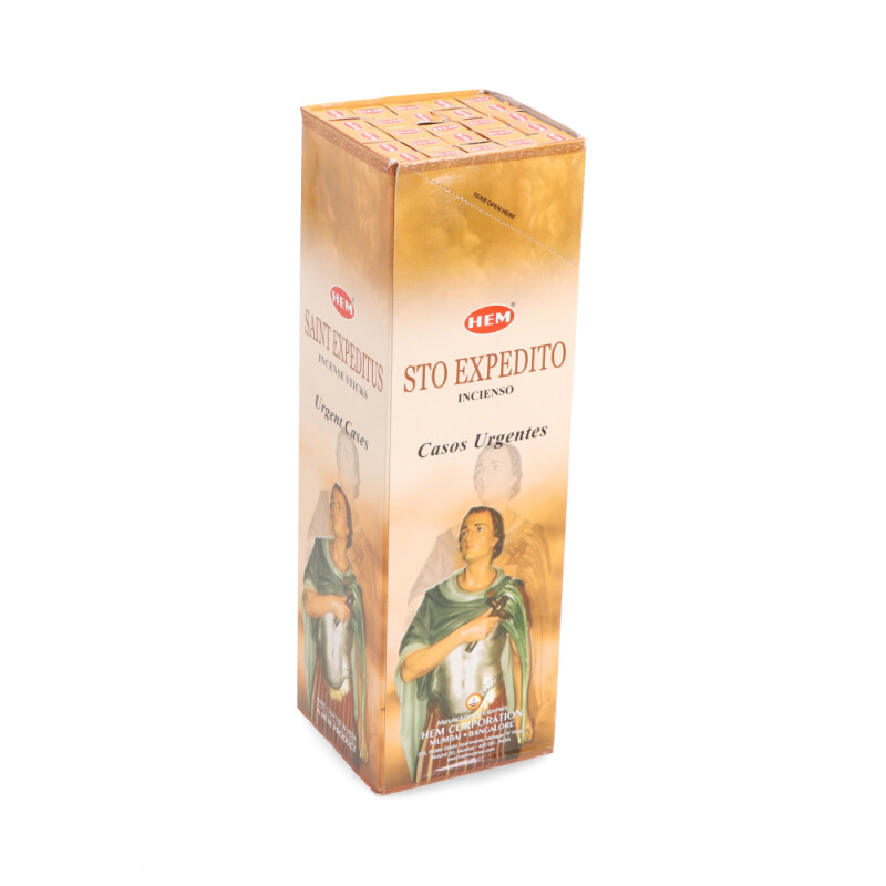 INCIENSO HEM CAJA DE CARBÓN X25 San Expedito