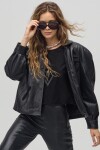 Chaqueta Inca en Cuero Negro