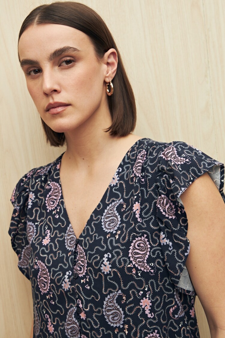 CAMISA MIRAVALLES Azul Marino