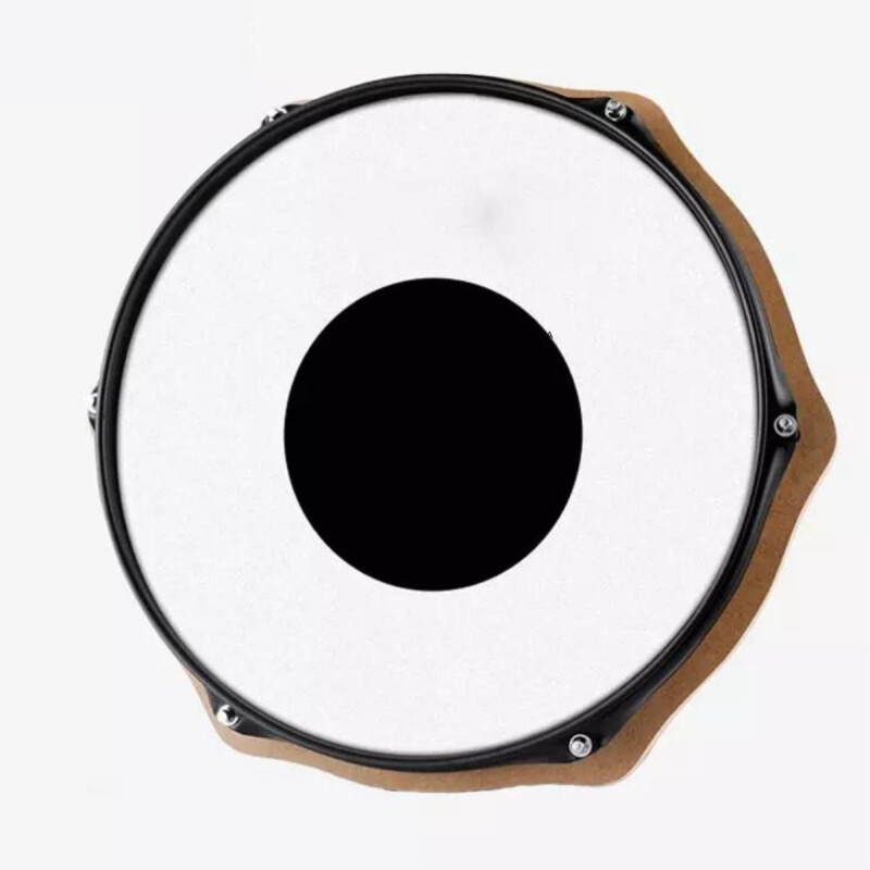 Pandereta Para Batería De Practica Percusión Beige
