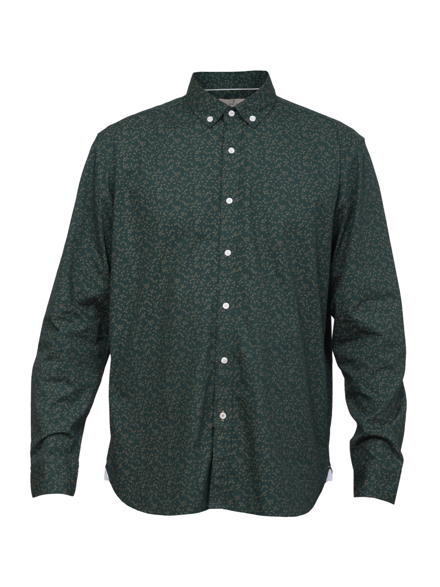 Camisa estampada - verde 