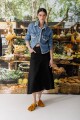 PRE VENTA FALDA POMELA Negro